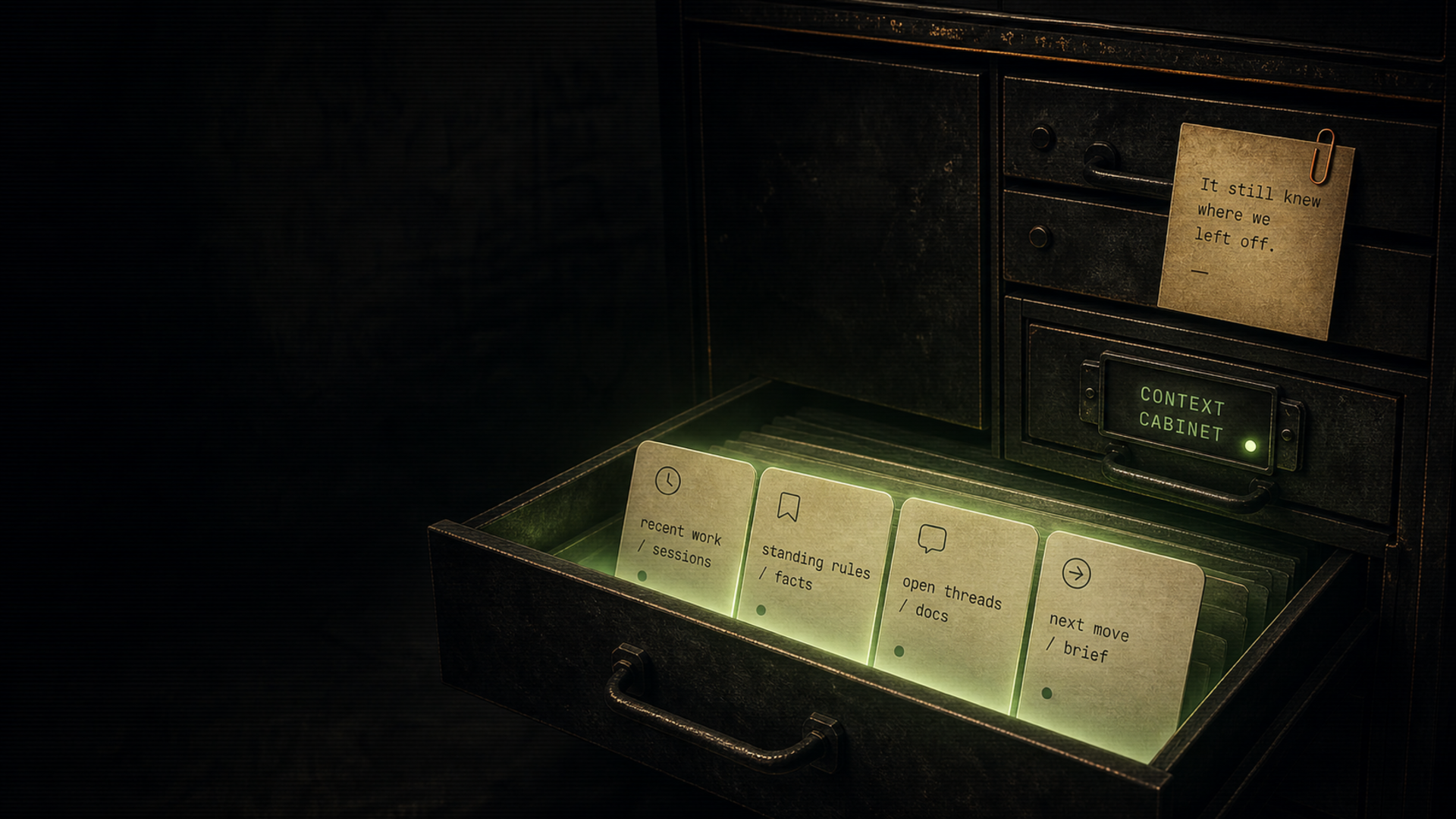 The Grounded cabinet